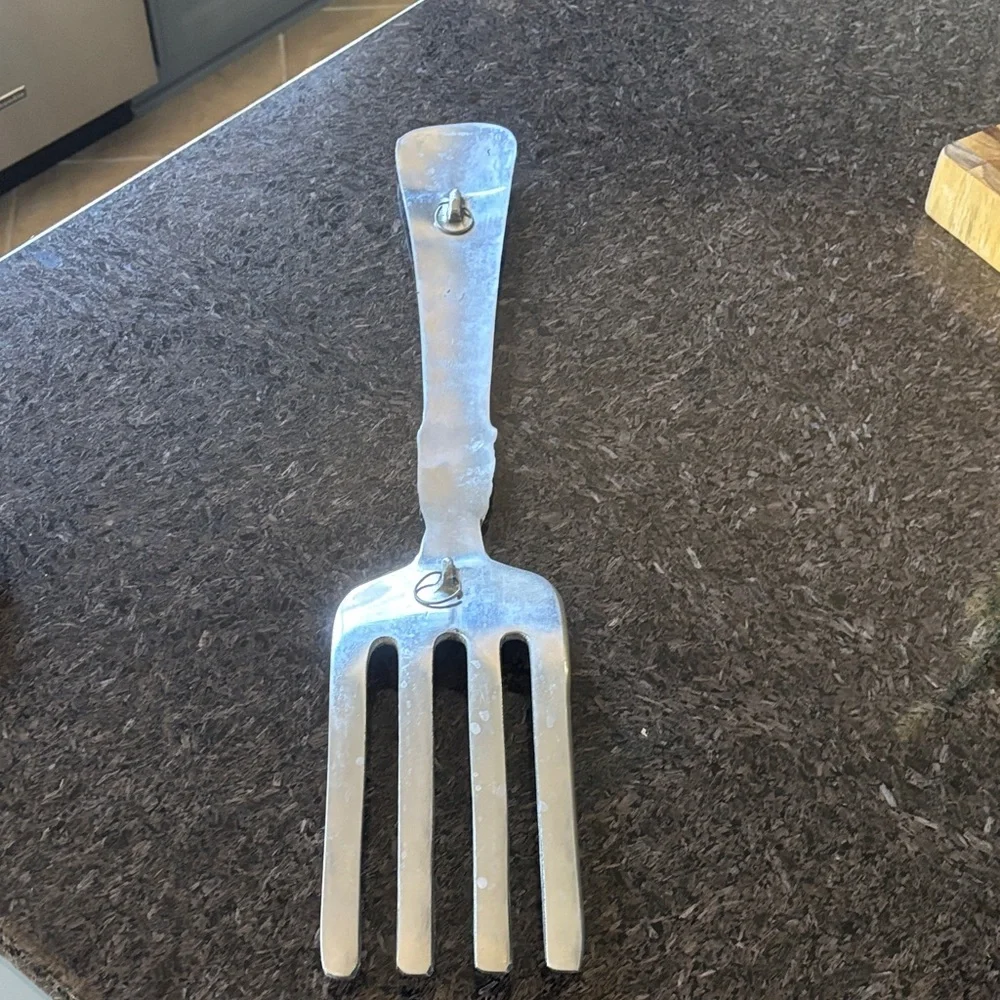 Crate & Barrel Kitchen decor Elegant Silver Fork